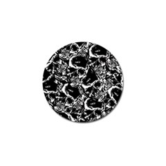 Skulls Pattern Golf Ball Marker by ValentinaDesign