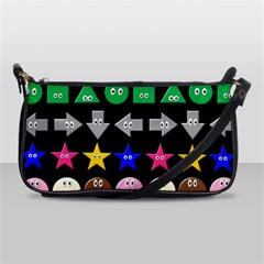 Cute Symbol Shoulder Clutch Bags by Nexatart