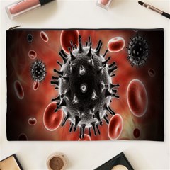 Cancel Cells Broken Bacteria Virus Bold Cosmetic Bag (xxxl)  by Mariart