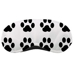 Claw Black Foot Chat Paw Animals Sleeping Masks by Mariart