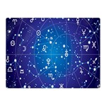 Astrology Illness Prediction Zodiac Star Double Sided Flano Blanket (Mini)  35 x27  Blanket Front