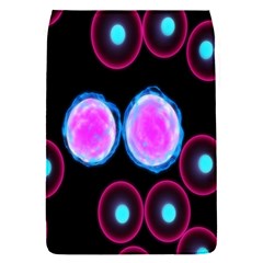 Cell Egg Circle Round Polka Red Purple Blue Light Black Flap Covers (s)  by Mariart