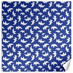 Birds Silhouette Pattern Canvas 16  X 16   by dflcprintsclothing