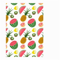 Fruits Pattern Small Garden Flag (two Sides) by Nexatart