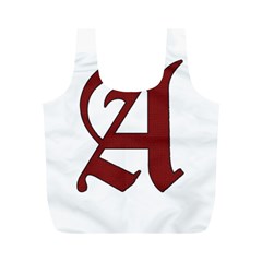 The Scarlet Letter Full Print Recycle Bags (m)  by Valentinaart