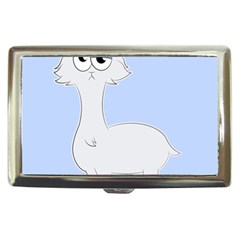 Grumpy Persian Cat Llama Cigarette Money Cases by Catifornia