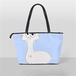 Grumpy Persian Cat Llama Shoulder Handbags Back