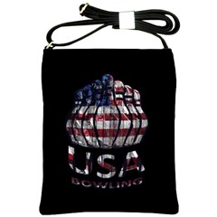 Usa Bowling  Shoulder Sling Bags by Valentinaart