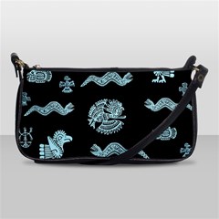 Aztecs Pattern Shoulder Clutch Bags by ValentinaDesign