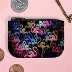 Flamingo pattern Mini Coin Purses Front