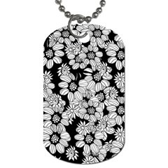 Mandala Calming Coloring Page Dog Tag (two Sides) by Nexatart