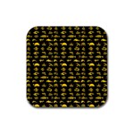 Fish pattern Rubber Coaster (Square)  Front