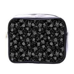 Floral Pattern Mini Toiletries Bags by ValentinaDesign