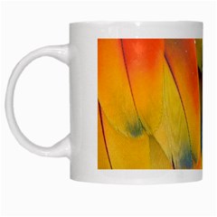 Spring Parrot Parrot Feathers Ara White Mugs by Nexatart