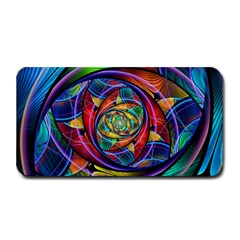 Eye Of The Rainbow Medium Bar Mats by WolfepawFractals