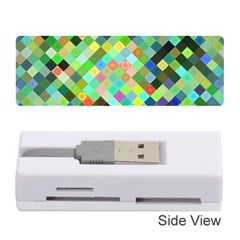 Pixel Pattern A Completely Seamless Background Design Memory Card Reader (stick)  by Nexatart