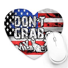 Dont Grab My Heart Mousepads by Valentinaart