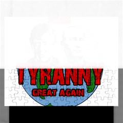 Make Tyranny Great Again Rectangular Jigsaw Puzzl by Valentinaart