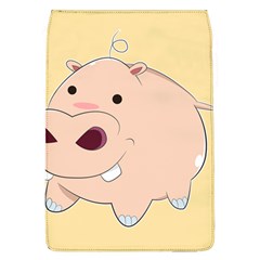 Happy Cartoon Baby Hippo Flap Covers (l)  by Catifornia