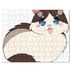 Ragdoll Cat For Life Rectangular Jigsaw Puzzl by Catifornia