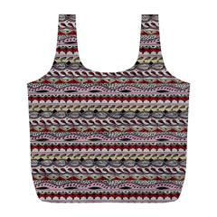 Aztec Pattern Patterns Full Print Recycle Bags (l)  by BangZart