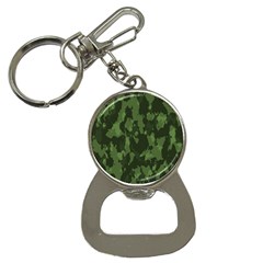 Camouflage Green Army Texture Button Necklaces by BangZart