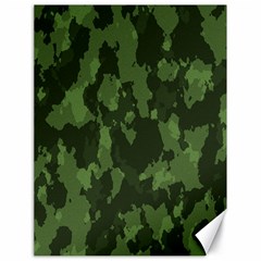 Camouflage Green Army Texture Canvas 18  X 24   by BangZart