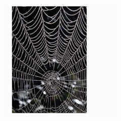 Spider Web Wallpaper 14 Large Garden Flag (two Sides) by BangZart