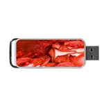 Nice Rose With Water Portable USB Flash (Two Sides) Front