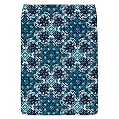 Boho Blue Fancy Tile Pattern Flap Covers (l)  by KirstenStar