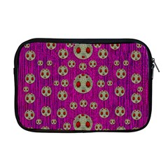 Ladybug In The Forest Of Fantasy Apple Macbook Pro 17  Zipper Case by pepitasart