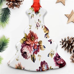 Texture Pattern Fabric Design Christmas Tree Ornament (two Sides) by BangZart