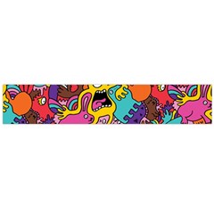 Monster Patterns Flano Scarf (large) by BangZart