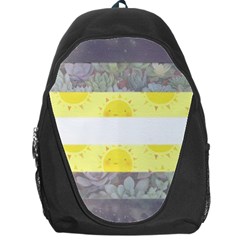 Nonbinary Flag Backpack Bag by AnarchistTransPride