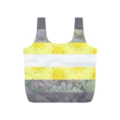 Nonbinary Flag Full Print Recycle Bags (s)  by AnarchistTransPride