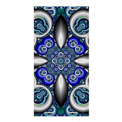 Fractal Cathedral Pattern Mosaic Shower Curtain 36  X 72  (stall)  by BangZart