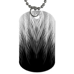 Feather Graphic Design Background Dog Tag (one Side) by BangZart