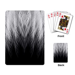 Feather Graphic Design Background Playing Card by BangZart