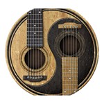 Old And Worn Acoustic Guitars Yin Yang Deluxe Canvas 14  x 11  14  x 11  x 1.5  Stretched Canvas