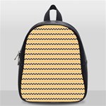 Colored Zig Zag School Bags (Small)  Front