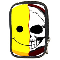 Skull Behind Your Smile Compact Camera Cases by BangZart