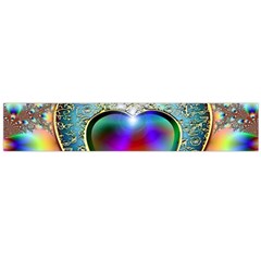 Rainbow Fractal Flano Scarf (large) by BangZart