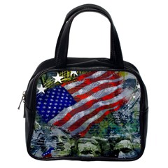 Usa United States Of America Images Independence Day Classic Handbags (one Side) by BangZart