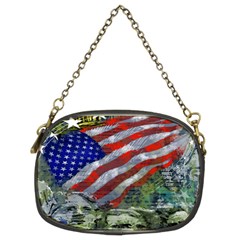 Usa United States Of America Images Independence Day Chain Purses (two Sides)  by BangZart