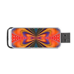 Casanova Abstract Art Colors Cool Druffix Flower Freaky Trippy Portable Usb Flash (one Side) by BangZart