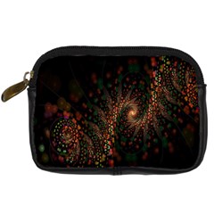 Multicolor Fractals Digital Art Design Digital Camera Cases by BangZart