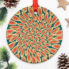 Stars Twirl Ornament (round) by linceazul