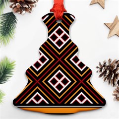 Toraja Pattern Pa re po  Sanguba ( Dancing Alone ) Christmas Tree Ornament (two Sides) by BangZart