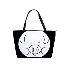 Pig Logo Shoulder Handbags by BangZart