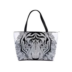 Tiger Head Shoulder Handbags by BangZart